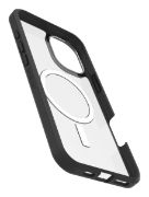 Image de OtterBox React Series pour MagSafe pour Apple iPhone 16 Plus, Black Crystal - Noir,Transparent (77-96235)