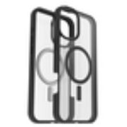 Image de OtterBox React Series pour MagSafe pour Apple iPhone 16 Plus, Black Crystal - Noir,Transparent (77-96235)