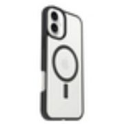 Image de OtterBox React Series pour MagSafe pour Apple iPhone 16 Plus, Black Crystal - Noir,Transparent (77-96235)