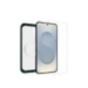 Image de OtterBox Defender XT with Magnets Series pour Samsung Galaxy S25, Sagebrush - Vert,Transparent (77-97870)