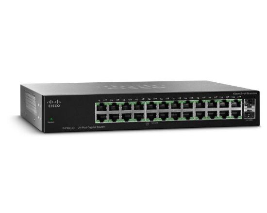 Image de Cisco SG112-24 Switch - Noir (SG112-24-EU-RF)