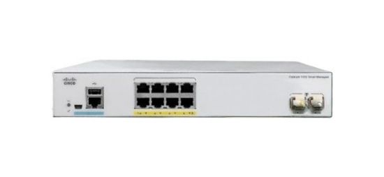 Image de Cisco C1000-8T-E-2G-L Switch - Gris (C1000-8T-E-2G-L-RF)