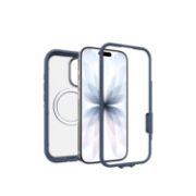 Image de OtterBox Defender Pro XT Clear Series pour Apple iPhone 17 Bootcut - Bleu,Transparent (77-98478)