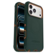 Image de OtterBox Defender Pro MagSafe Series pour Apple iPhone 17 Pro Max, Coopersmith - Vert (77-98400)