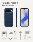 Image de Spigen Parallax (MagFit), Pixel 10 Pro XL, TPU, Midnight Blue - Bleu fonc (ACS09733)