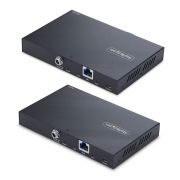 Image de StarTech.com Extension USB 3.0 à 4 Ports sur Ethernet Jusqu'à 100m via un Câble RJ45 Cat6a / Cat7 / Cat8, Extension pour Périphériques USB Distants, Hub 4xUSB-A 5 Gbp ... (C10043-USB-EXTENDER)