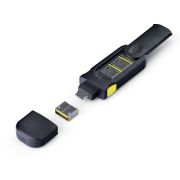 Image de StarTech.com Clé pour Bloqueur de Port USB-A avec 4 Bouchons Antipoussière USB-A Verrouillables, Protections de Port à Clipser pour PC Portables et de Bureau (USB-A-PORT-BLOCKER)