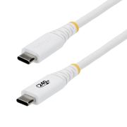 Image de StarTech.com Câble de Recharge USB-C de 3m, Résistant et Ultra-Souple, PD EPR 240W (5A), Câble de Recharge USB 2.0 pour PC Portable, Certifié USB-IF, Câble de Recharg ... (S2CEPR3MW-USB-CABLE)