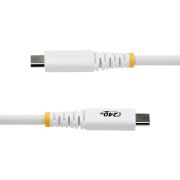 Image de StarTech.com Câble de Recharge USB-C de 1m, Résistant et Ultra-Souple, PD EPR 240W (5A), Câble de Recharge USB 2.0 pour PC Portable, Certifié USB-IF, Câble de Recharg ... (S2CEPR1MW-USB-CABLE)