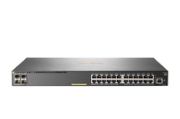 Image de HP E Aruba Networking 2930F 24G PoE+ 4SFP+ Switch - Gris (JL255A#ABB)