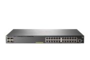 Image de HP E Aruba Networking 2930F 24G PoE+ 4SFP+ Switch - Gris (JL255A#ABB)