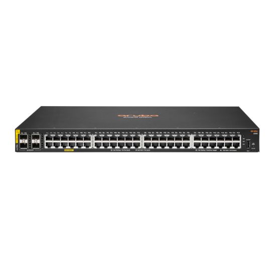 Image de HP E Aruba Networking 6100 48G Class4 PoE 4SFP+ 370W Switch - Noir (JL675A#ABB)