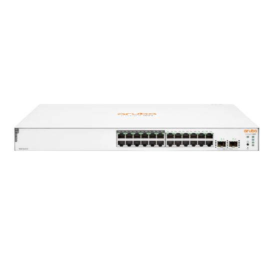 Image de HP E Aruba Networking Instant On 1830 24G 12p Class4 PoE 2SFP 195W Switch (JL813A#ABB)