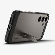Image de Spigen Tough Armor Backcover Samsung Galaxy S24 - Gunmetal - Noir, Métallique (ACS07356)
