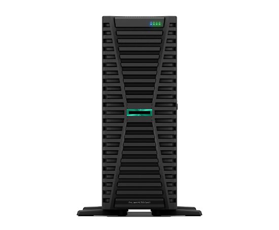 Image de HP E ProLiant ML350 Gen11 4514Y 2.0GHz 16c 1P 64GB-R 8SFF MR408i-o 2x2.4TB HDD 2x1000W PS EU Server Serveur - Noir (P77233-425)