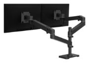 Image de Ergotron LX Pro Series Dual Stacking Arm (black) Support d'écran - Noir (45-690-292)