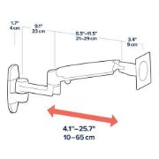 Image de Ergotron Série LX Wall Mount LCD Arm Support d'écran - Aluminium (45-243-026)