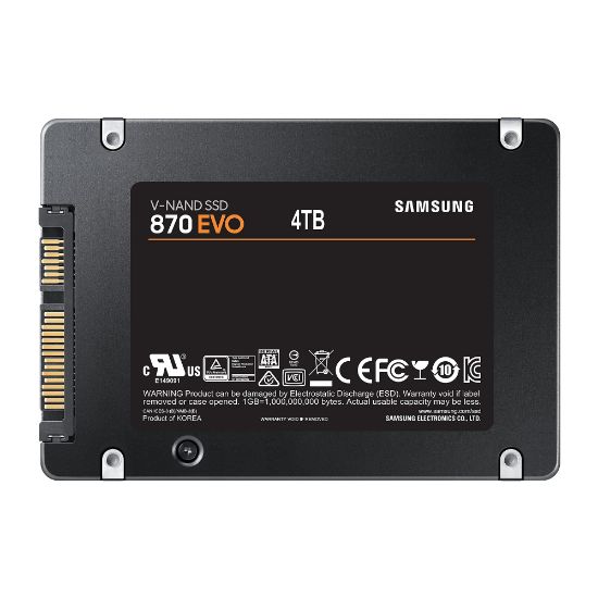 Image de Samsung 870 EVO 4 To 2.5" Série ATA III V-NAND MLC (MZ-77E4T0B/EU)