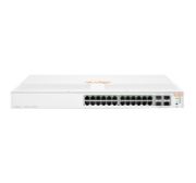 Image de HP E Aruba Networking Instant On 1930 24G Class4 PoE 4SFP/SFP+ 195W Switch - Blanc (JL683B#ABB)
