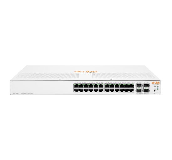 Image de HP E Aruba Networking Instant On 1930 24G Class4 PoE 4SFP/SFP+ 195W Switch - Blanc (JL683B#ABB)