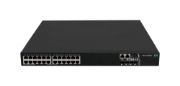 Image de HP E Networking Comware 24 10/100/1000BASE-T 4 10G/1G BASE-X SFP+ 1 Exp 2 Fan Tray 2 PS 5520HI Switch (R8M28A)