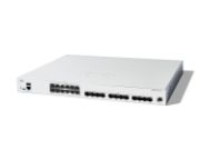 Image de Cisco Catalyst 1300-24XTS Managed, 12 Port 10G Copper, 12x10GE SFP+, Limited Lifetime Protection Switch - Gris (C1300-24XTS)