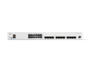 Image de Cisco Catalyst 1300-24XTS Managed, 12 Port 10G Copper, 12x10GE SFP+, Limited Lifetime Protection Switch - Gris (C1300-24XTS)