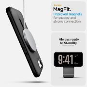 Image de Spigen Crystal Hybrid (MagFit) - Noir (ACS09175)