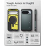 Image de Spigen Tough Armor AI (MagFit), Pixel 10 Pro XL, PC/TPU, Abyss Green - Vert fonc (ACS09730)