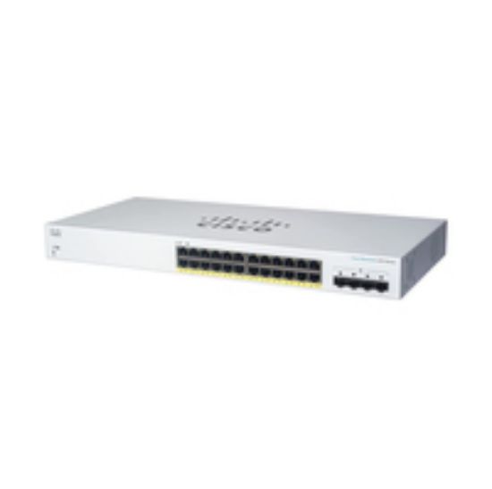 Image de Cisco CBS220-24FP-4G Switch - Blanc (CBS220-24FP4GUK-RF)