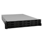 Image de Synology RackStation , Intel Xeon D-1521 2.4 GHz, 8 GB DDR4, 12x 2.5/3.5" SATA HDD/SSD, 4x RJ-45 1GbE LAN, 2x USB 3.0, 2x Gen3 x8, 500 W PSU, 88x430.5x692 mm Serveur de stockag ... (RS3618XS)