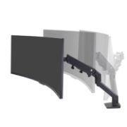 Image de Ergotron HX Series Bras pour moniteur de bureau avec pivot HD Support d'écran - Noir (45-647-224)