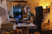 Image de Ergotron HX Series Bras pour moniteur de bureau avec pivot HD Support d'écran - Noir (45-647-224)