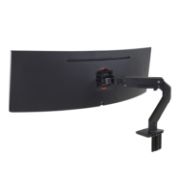 Image de Ergotron HX Series Bras pour moniteur de bureau avec pivot HD Support d'écran - Noir (45-647-224)