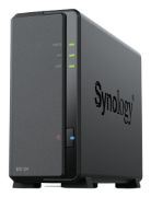 Image de Synology DiskStation Realtek RTD1619B, 1 GB DDR4, 2 x USB 3.2, 166 x 71 x 224 mm, 0.7 kg, 1 x 1GbE RJ-45, 100 V to 240 V AC, 50/60Hz Serveur de stockage de données - Noir (DS124)