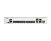 Image de Cisco Catalyst 1300-12XS Managed, 10 Port 10G SFP+, 2x10GE SFP+ Combo, Limited Lifetime Protection Switch - Gris (C1300-12XS)
