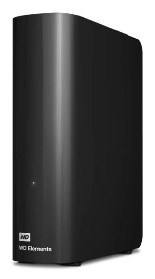 Image de Western Digital 26 TB, USB 3.2 Gen 1, 5-35°C, Windows 10, Black, 135 x 48 x 165.8 mm Disque dur externe - Noir (WDBWLG0260HBK-EESN)