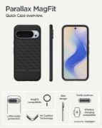 Image de Spigen Parallax (MagFit), Pixel 10 Pro XL, TPU, Matte Black - Noir (ACS09731)