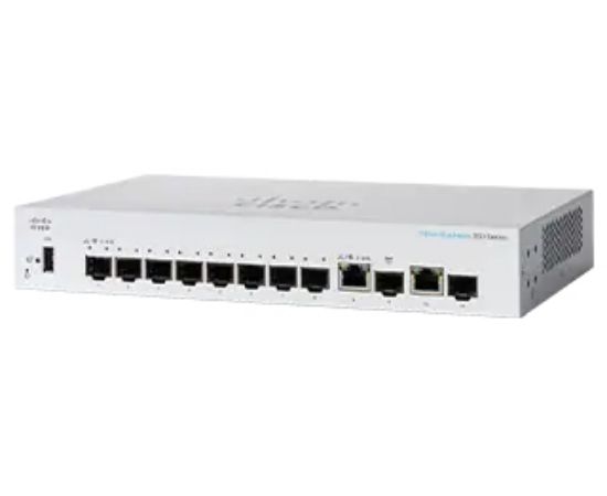 Image de Cisco CBS350-8S-E-2G Switch - Noir,Gris (CBS350-8S-E2GUK-RF)