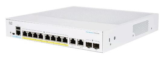Image de Cisco CBS250-8FP-E-2G-EU Switch - Argent (CBS250-8FPE2GUK-RF)
