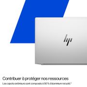 Image de HP laptop Intel Core Ultra 5 235U Ordinateur portable 40,6 cm (16") WUXGA 16 Go DDR5-SDRAM 512 Go SSD Wi-Fi 6E (802.11ax) Windows 11 Pro AI PC Argent (DL5W5ET)