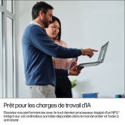 Image de HP laptop Intel Core Ultra 5 235U Ordinateur portable 40,6 cm (16") WUXGA 16 Go DDR5-SDRAM 512 Go SSD Wi-Fi 6E (802.11ax) Windows 11 Pro AI PC Argent (DL5W5ET)