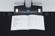 Image de Ricoh ScanSnap SV600 Scanner aérien 285 x 218 DPI A3 Noir, Blanc (PA03641-B301)