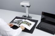 Image de Ricoh ScanSnap SV600 Scanner aérien 285 x 218 DPI A3 Noir, Blanc (PA03641-B301)