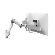 Image de Ergotron Bras HX bi-écrans, fixation murale (blanc) Support d'écran (45-479-216)