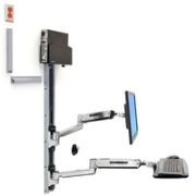 Image de Ergotron LX assis-debout Support d'écran - Argent (45-359-026)