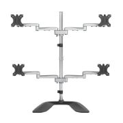 Image de StarTech.com Support écran PC pour à 4 affichages - Articulé (ARMQUADSS)