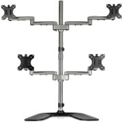 Image de StarTech.com Support écran PC pour à 4 affichages - Articulé (ARMQUADSS)