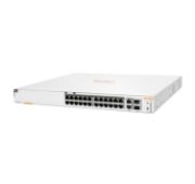 Image de HP E Aruba Networking Instant On 1960 24G 20p Class4 4p Class6 PoE 2XGT 2SFP+ 370W Switch (JL807A#ABB)