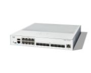 Image de Cisco Catalyst 1300-16XTS Managed, 8 Port 10G Copper, 8x10GE SFP+, Limited Lifetime Protection Switch - Gris (C1300-16XTS)